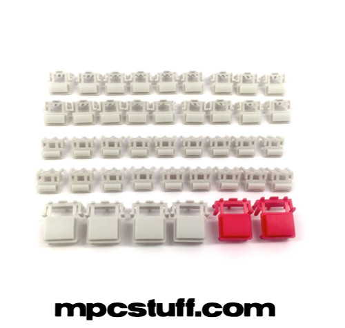 MPC 2000XL RED Replacement Button Kit ( Fits Akai MPC2000XL )
