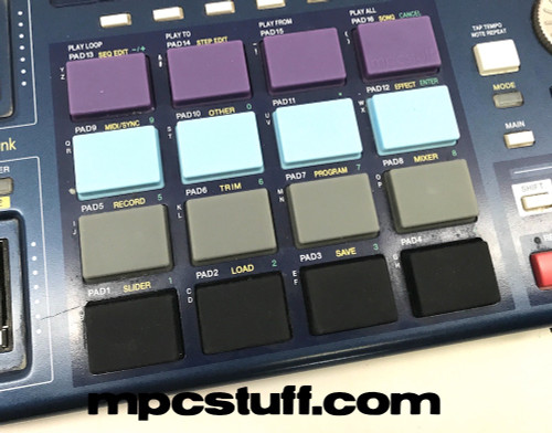 Akai MPC 1000 Extra Sensitive Thick Fat Pad Set ( 808 / Custom 