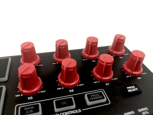 Akai MPK Mini / MPK Mini MK2 / MPK Mini Play TALL MPC Style Knob Set Akai MPK Mini / MPK Mini MK2 / MPK Mini Play TALL MPC Style Knob Set