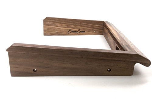 Stationary Wood Stand Desktop - Akai MPC2000XL - Polished Walnut