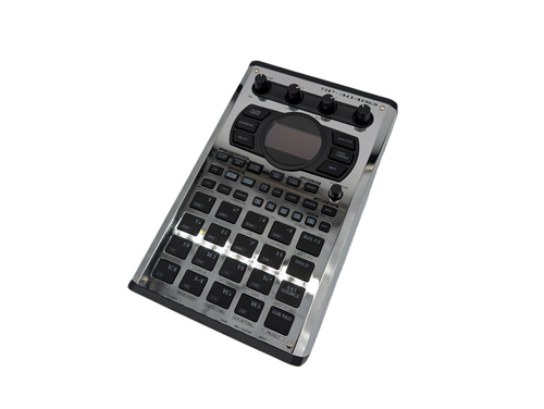 SP-404 MK2 Top Plate Metal Casing Cover - Chrome | Light Silver