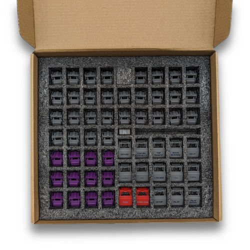 AKAI MPC3000 専用ボタンセット純正カラー Akai MPC 3000 Complete Plastic Button Set - Original Color