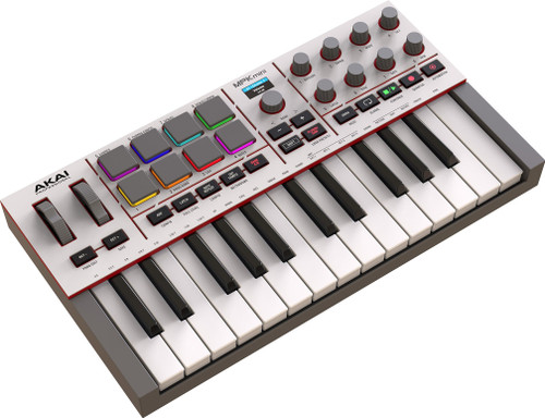 Akai MPK Mini IV USB-C MIDI Keyboard Controller, 25-Key