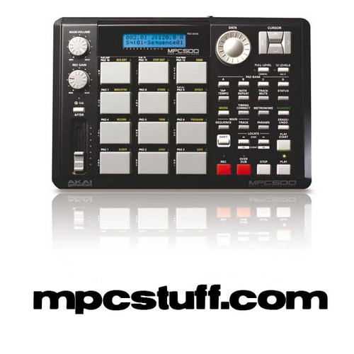 メンテ済！! AKAI MPC500 LCD画面カスタム 全スイッチ交換！ ○日本正規品○ - DTM・DAW