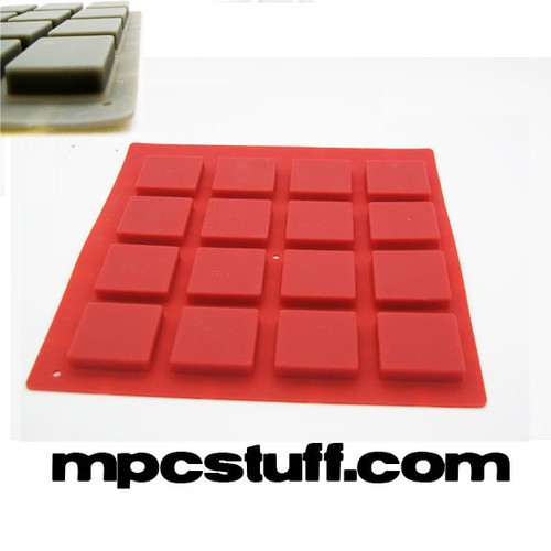 Akai MPC / MPD Thick Fat Pad Set ( RED )