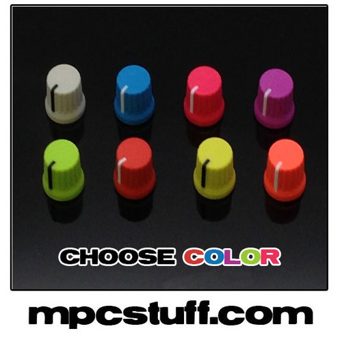 Custom Color Rubberized Knob for Akai MPC and other units Custom Color Rubberized Knob for Akai MPC and other units