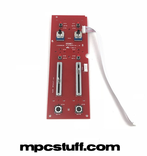 Akai MPC 2500 Q Link Slider PCB Board - V2 Upgraded Tacts