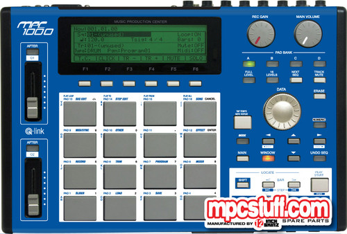 Akai MPC 1000 Color Faceplate Skin - Choose Color - MPCstuff
