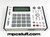 MPC 1000 All White Metal Casing Complete Kit - ON MPC1000 MPC 1000 All White Metal Casing Complete Kit - ON MPC1000