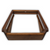 USED MPC ONE STATIONARY WOOD STAND DESKTOP - POLISHED WALNUT