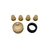 BILLET ALUMINUM Jog and Knob Set SILVER / GOLD / RED / GUNMETAL for MPC Live, MPC One, MPC One+, MPC One G2