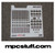 Akai APC 40 White Faceplate Skin Akai APC 40 White Faceplate Skin