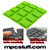 Akai MPC 500 / MPK Sensitive Thick Fat Pad Set ( Bright Lime Green ) Akai MPC 500 / MPK Sensitive Thick Fat Pad Set ( Bright Lime Green )