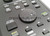 Thumb Hole Black Jog Data Wheel - Akai MPC 1000 - On unit
