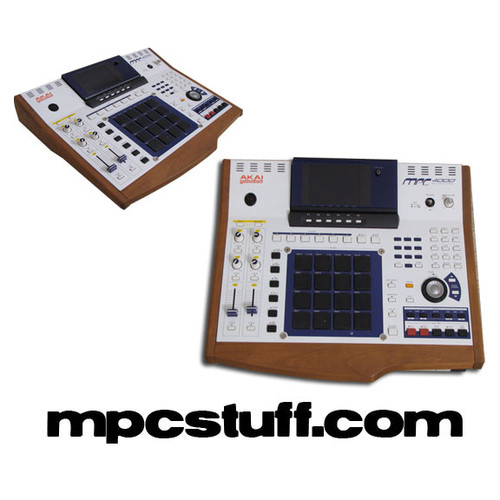 Akai MPC 4000 Wood Side Panel End Cap Kit - MPCstuff - Akai