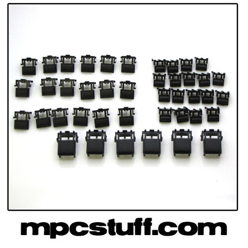 MPC 2000XL Black Replacement Button Kit ( Fits Akai MPC2000XL )