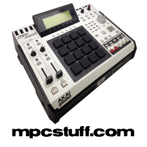 Akai MPC 2500 Special Edition Style Faceplate Skin - SE White