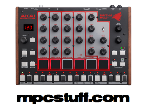 Akai Rhythm Wolf - Analog Drum Machine and Bass Synthesizer