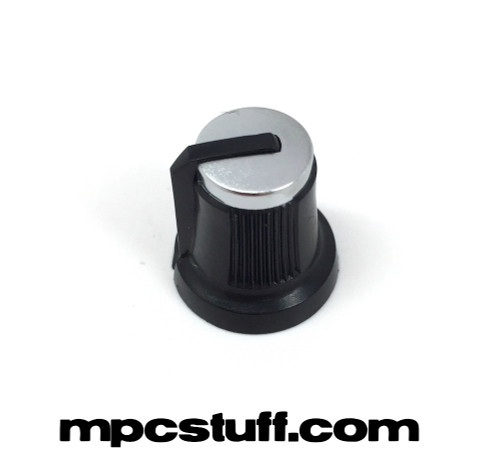Black / Silver Topped Volume Knob - Akai MPC