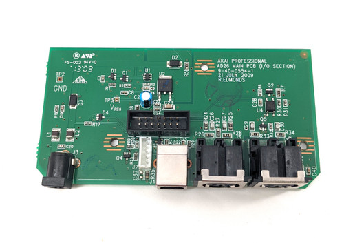 I/O PCB BOARD / POWER / USB - MPD26 - AKAI