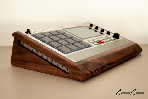 MPC Live II Stationary Wood Stand Desktop - Polished Walnut
