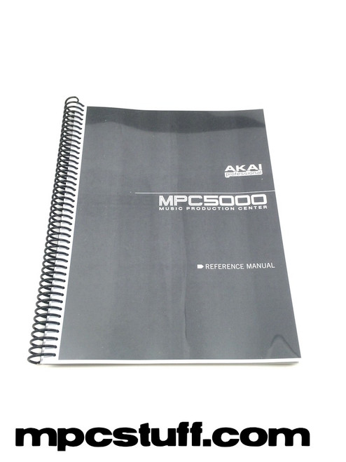 Akai MPC5000 Owners Manual - MPCstuff - Akai MPC Parts , Accessories
