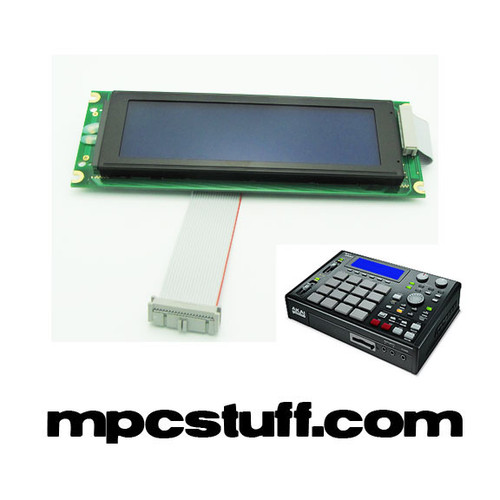 Akai MPC 1000 Blue Back light LCD Screen Replacement
