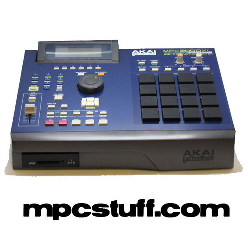 Akai MPC 2000XL BLUE with MCD Drive - MPCstuff - Akai MPC Parts ...