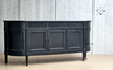 Angled full-length view of the Louis Buffet, giving a comprehensive look at its design