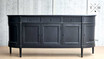 Image capturing the symmetrical design of the Louis Buffet’s front, emphasizing elegance