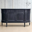 Frontal view of the Louis Petite Sideboard, demonstrating functionality