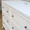 Angled top-down view of the Piastri Chest highlighting the top surface and drawer layout.