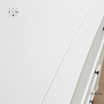 Close-up of the chest edge detailing the paint stroke finish.