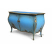 Hyacinth Commode/Sideboard side angle emphasising depth of colour and hand-finished detailing.