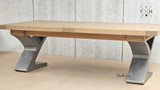 Versatile Quinn Dining Table, seamlessly transforms with double extensions, perfect for large gatherings.