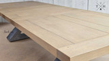 Quinn's table: A symbol of sophistication, extends to fit your lifestyle and dining preferences.
