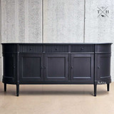 front view of the Louis Sideboard showcasing its elegant design and modern finish