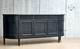 Angled full-length view of the Louis Buffet, giving a comprehensive look at its design
