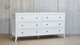 Close-up of the entire chest surface showcasing the classic and elegant design.
