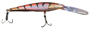 Wiggle Minnow 9 UV Tony The Tiger Wiggle Minnow 9 UV Tony The Tiger