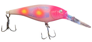 Wiggle Shad 7 UV Pink Nose Wiggle Shad 7 UV Pink Nose