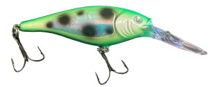 Wiggle Shad 7 UV Super Frog Wiggle Shad 7 UV Super Frog