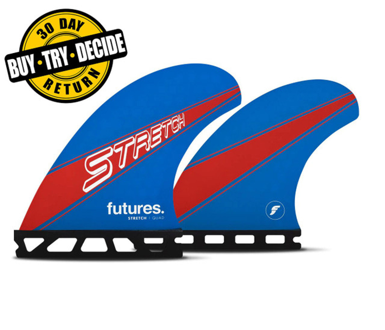 Stretch HC Quad Future Blue Red