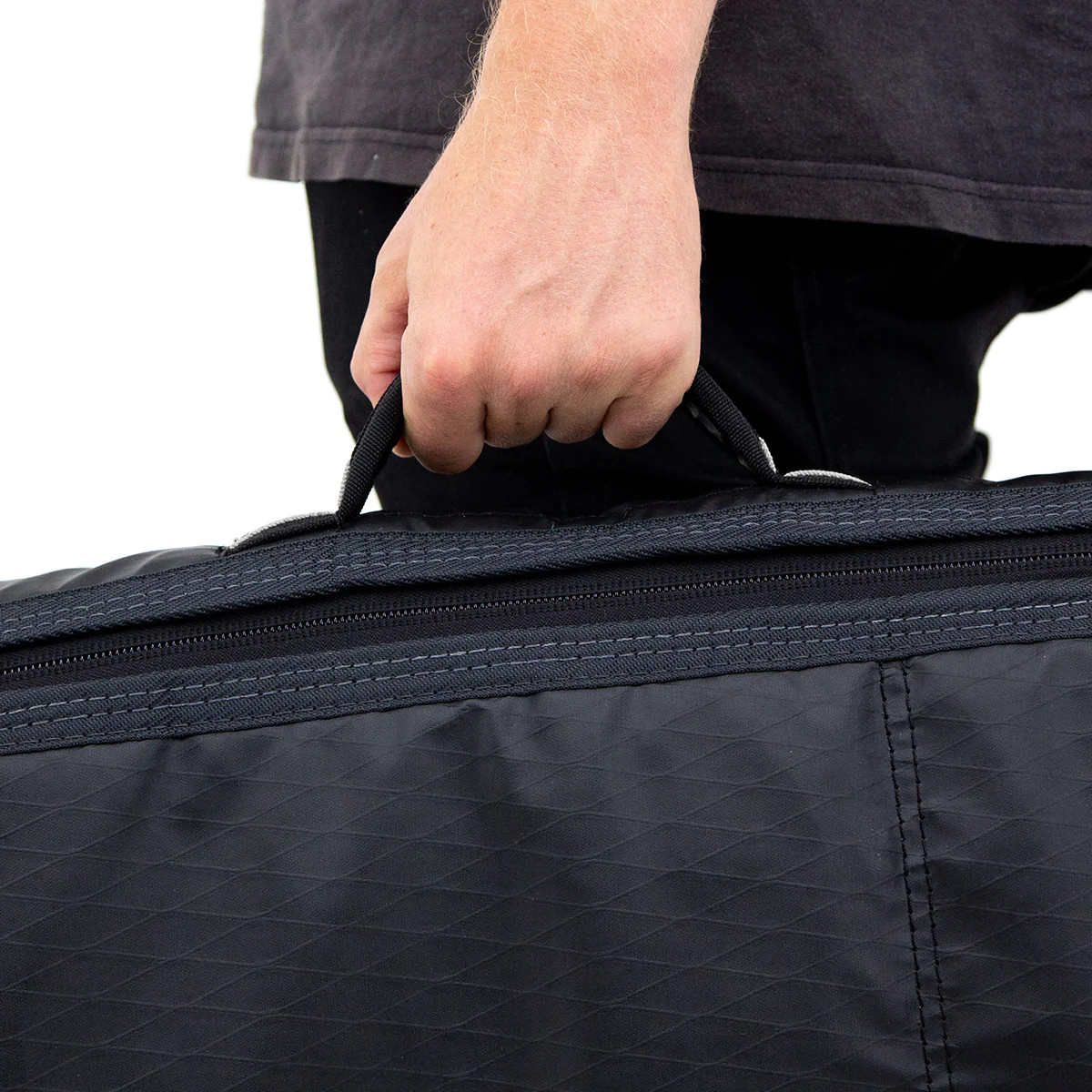 FCS Travel 2 Fun Board Bag Black/Grey - USEDSURF