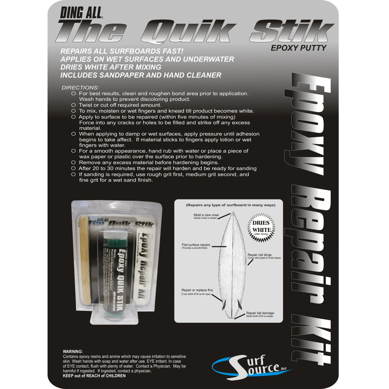 Ding All Quik Stik Putty - Thumbnail 2