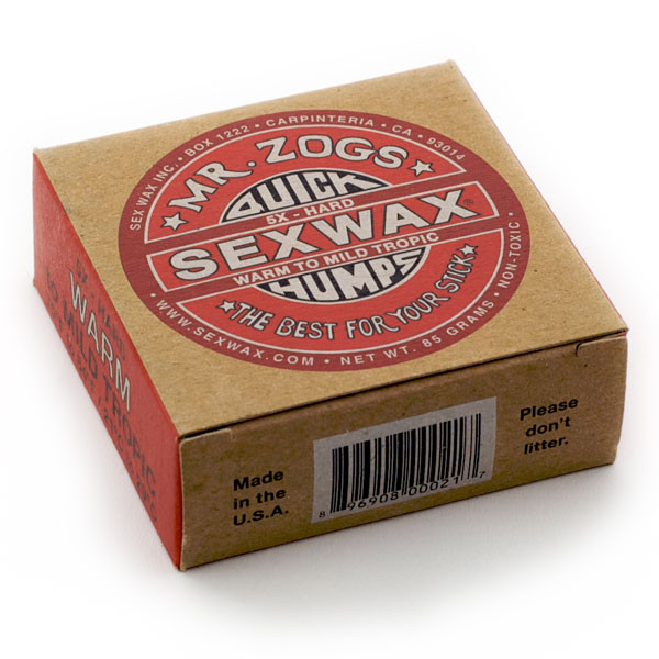 Sex Wax Quick Humps - Red 5X Hard - USEDSURF