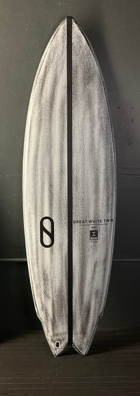 Great White Twin Volcanic 5‘6 Firewire | Great White Twin - Ibolic Volcanic | Surfboard Empire