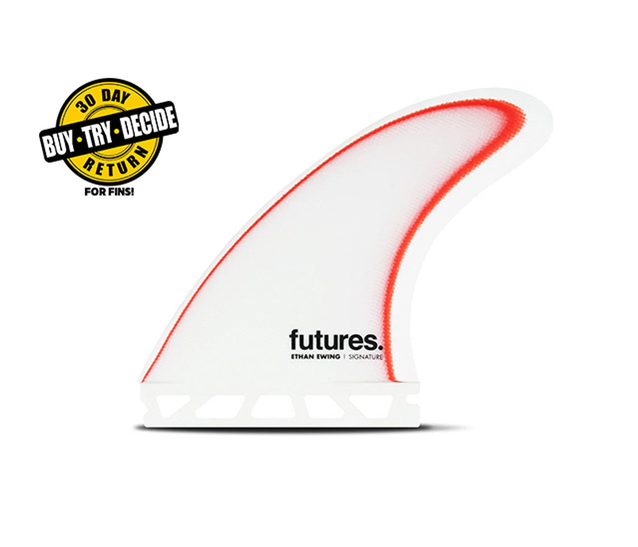 サーフィン FCS Thruster LARGE Futures Ethan Ewing FG Thruster Large - USEDSURF