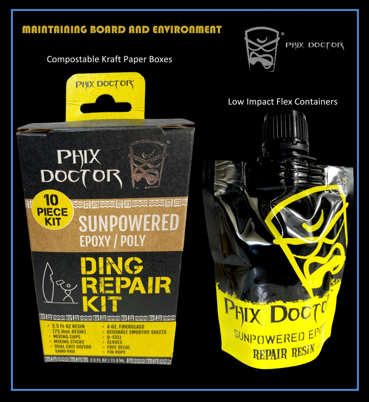 Phix Doctor SunPowered Epoxy/Poly Repair Kit - Thumbnail 2