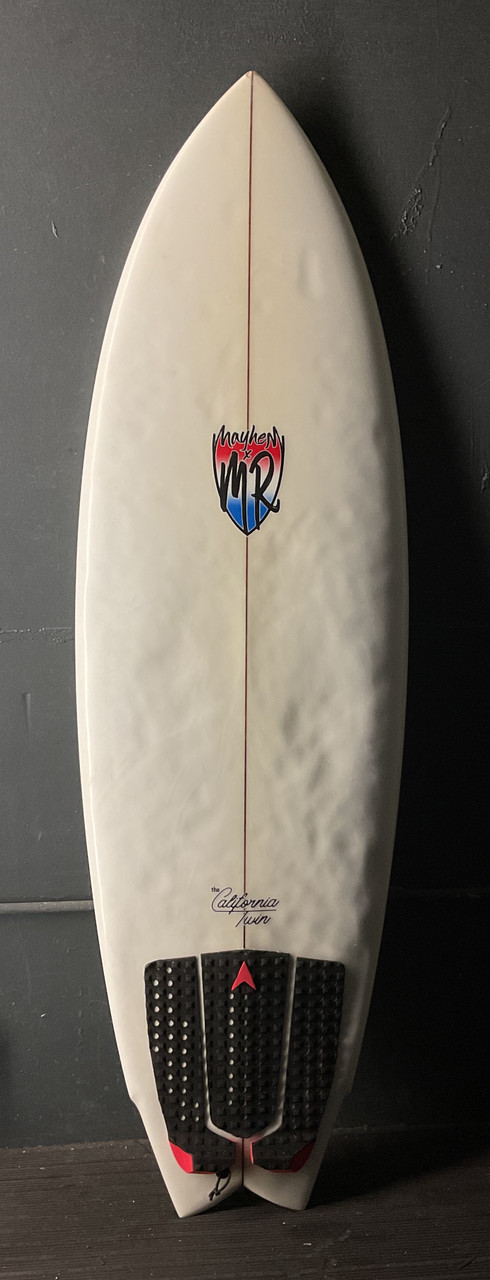 Mayhem x MR California Twin 5'8\"ライトスピード California Twin [LightSpeed] | Mark Richards Surfboards
